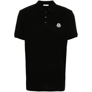 Moncler Black Polo Shirts Men